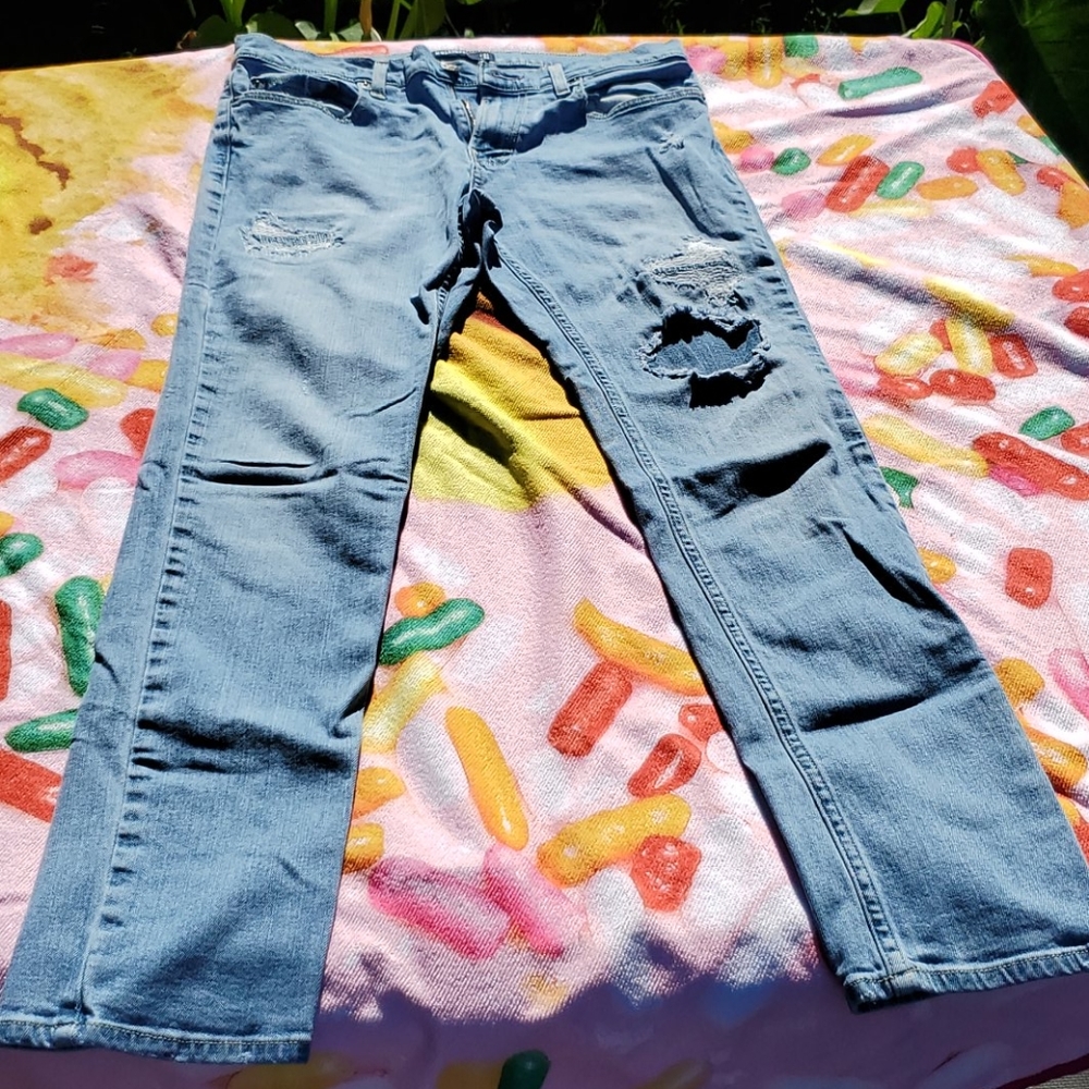 Mens size 31 x 32 skinny flex jeans